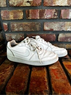 Nike Women’s Ebernon Casual Leather Sneakers - Classic Low-Top